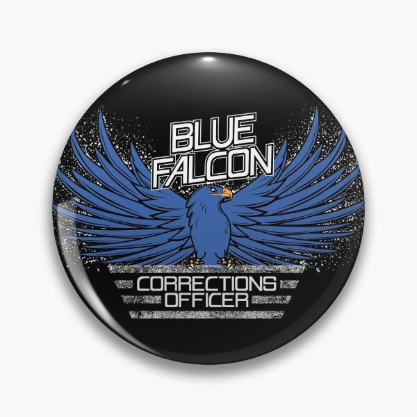 Item preview, Funny Blue Falcon Corrections Officer Military Code Shirt Gear designed and sold by DynamicDesign.