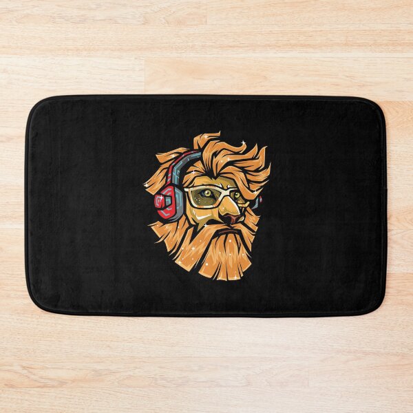 Item preview, Mighty Hipster Lion designed and sold by Vector Scout Lab.
