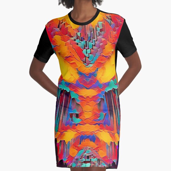 The Devil’s Pipe Organ Graphic T-Shirt Dress