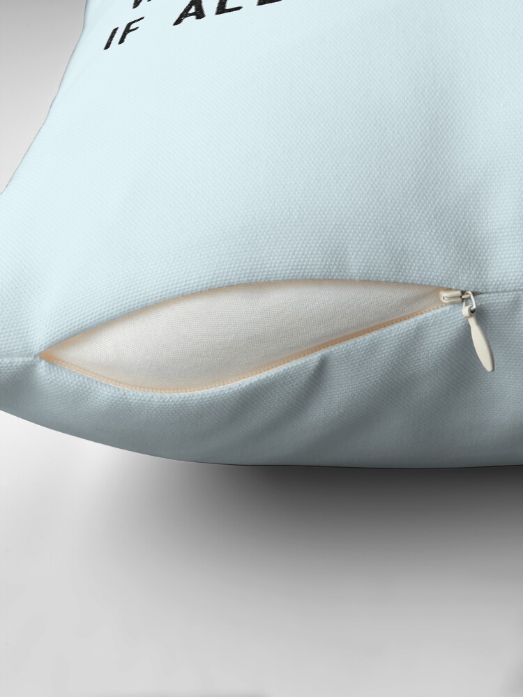 Thumbnail 2 of 4, Pillow, "What Good are Dreams" designed and sold by squallykins.