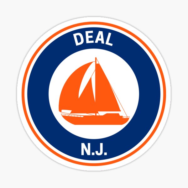 "Vintage Deal New Jersey" Sticker for Sale by fearcity Redbubble