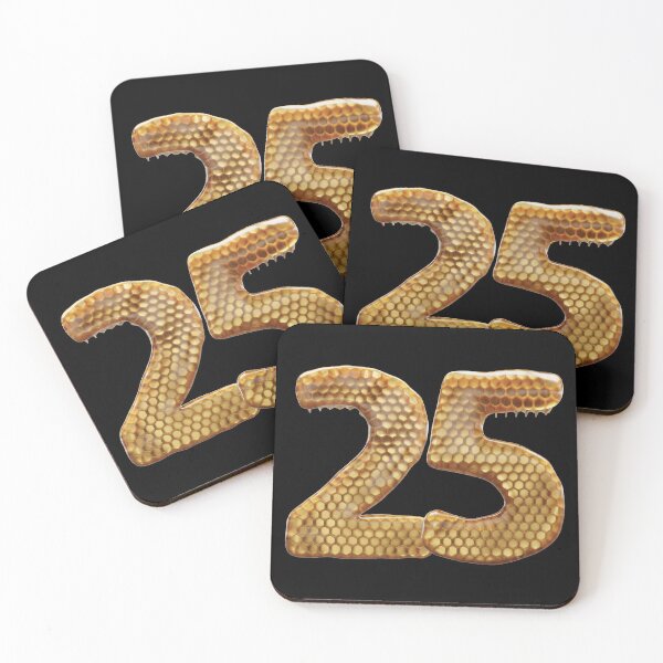 Item preview, 25 Number 3d Honey Numbers Font designed and sold by HelloFromAja.
