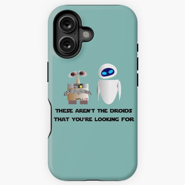 Vista previa del artículo con la obra «Estos no son los droides que estás buscando», diseñado y vendido por lalacrunch.