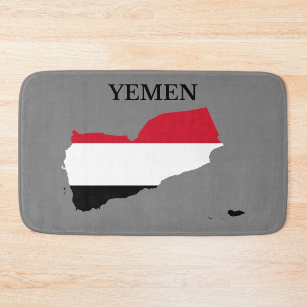 Item preview, Yemen Map flag designed and sold by marosharaf.