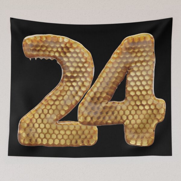 Item preview, 24 Number 3d Honey Numbers Font designed and sold by HelloFromAja.