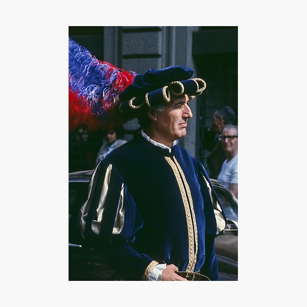 Item preview, Gentleman, C16 costume Parade Florence Italy 19840708 0033  designed and sold by Fred Mitchell.