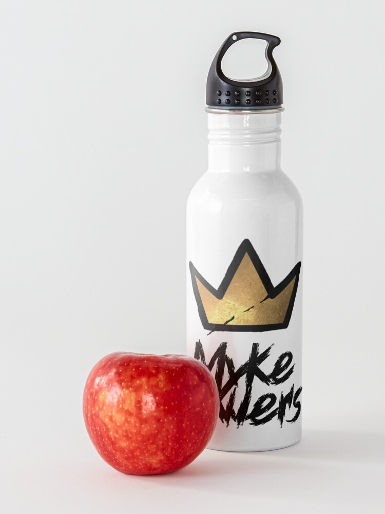 Alternate view of Myke Towers Tag & Graffiti Crown Water Bottle