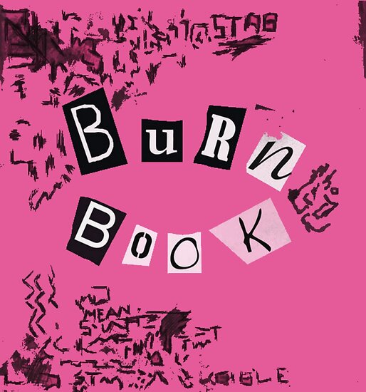 Printable Burn Book Template - Printable Word Searches