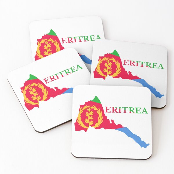 Item preview, Eritrea flag map designed and sold by marosharaf.