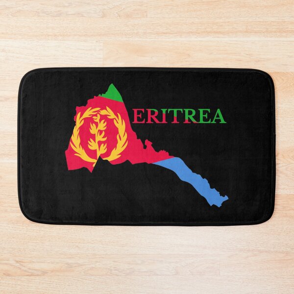 Item preview, Eritrea flag map designed and sold by marosharaf.