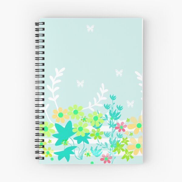 Item preview, Seamless pattern floral. Delicate turquoise, blue, flowers, fringe, border, edging, designed and sold by fuzzyfox.