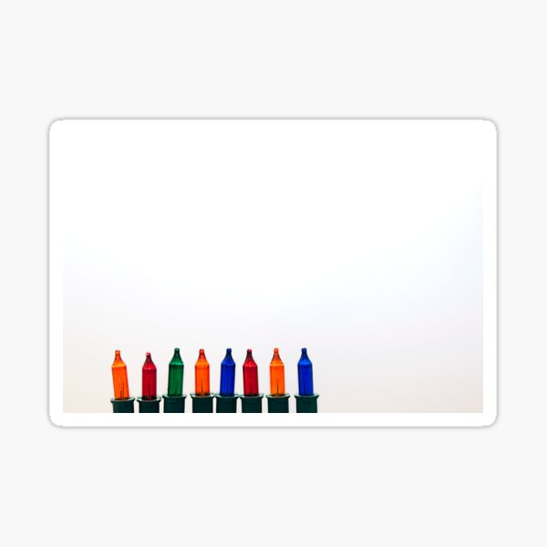 Christmas Lights Sticker