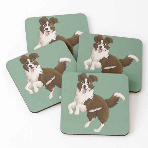 Item preview, Chocolate Border Collie designed and sold by caseysketches.