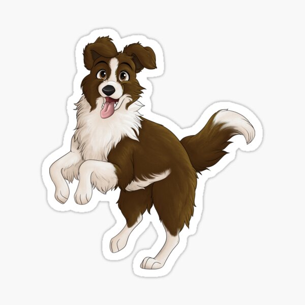 Download Border Collie Dogs Stickers Redbubble