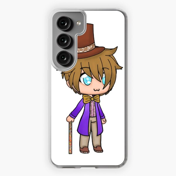  Galaxy S8 Willy Wonka and the Chocolate Factory Fudge Logo Case  : Cell Phones & Accessories