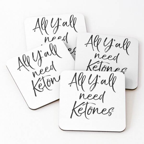 Item preview, All Y'all Need Ketones Funny Keto Quote designed and sold by TNDesignStudio.