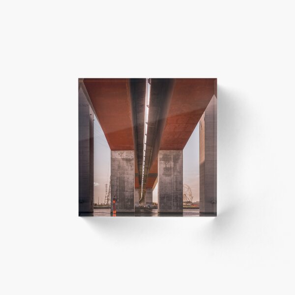 Beneath Bolte Bridge Acrylic Block