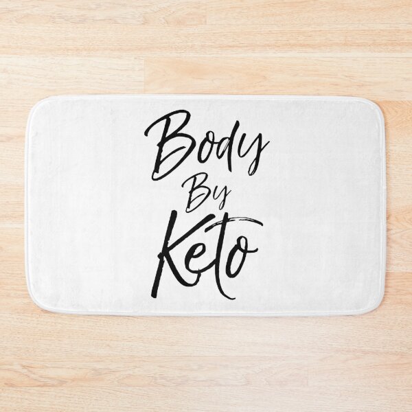 Artikelvorschau, Body by Keto Funny Keto Quote entworfen und verkauft von TNDesignStudio.