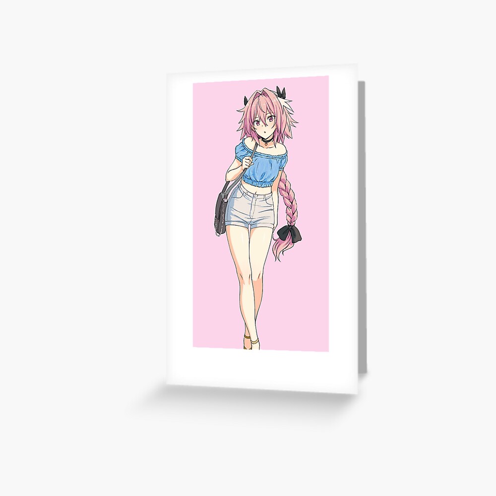 Astolfo Fate Grand Order Greeting Card By Zyro599 Redbubble