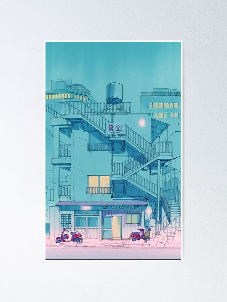 Sailor Moon Retro Alleyway Poster By Freshfroot Redbubble