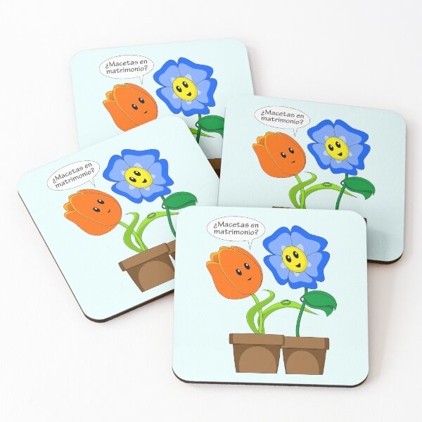 Item preview, Flower pots in marriage? designed and sold by nipatrapos.
