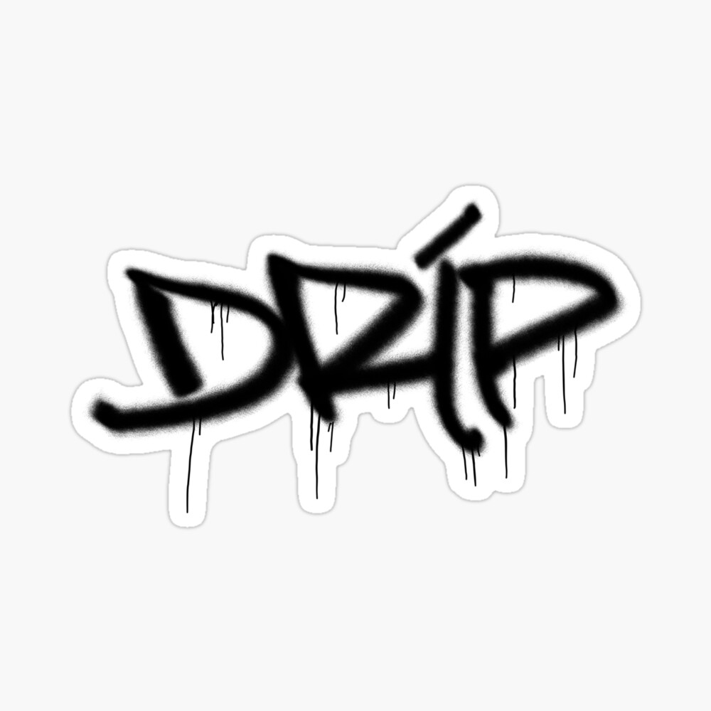 Drip Graffiti Art Board Print By Samuelmolina Redbubble