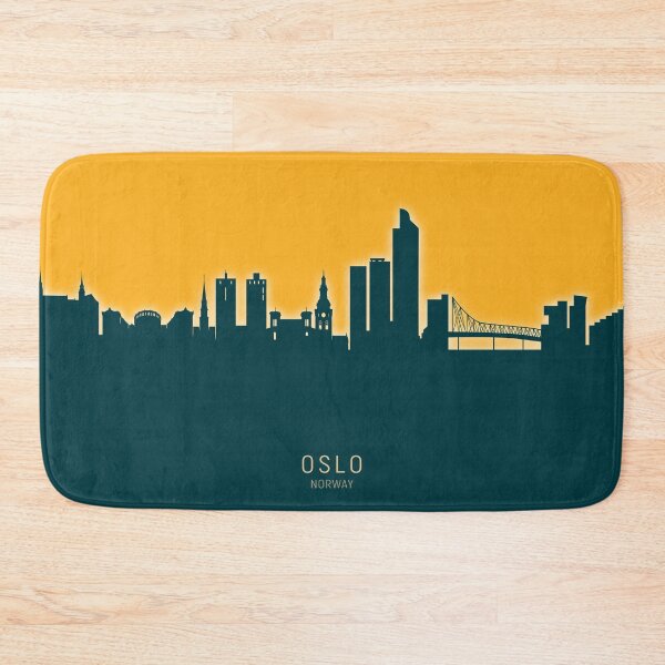 Item preview, Oslo Norway Skyline designed and sold by ArtPrints.