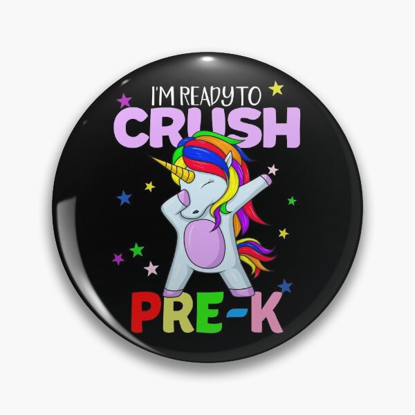 Item preview, Crush Pre-K Dabbing Unicorn Girls Back To School Shirt Gear designed and sold by DynamicDesign.