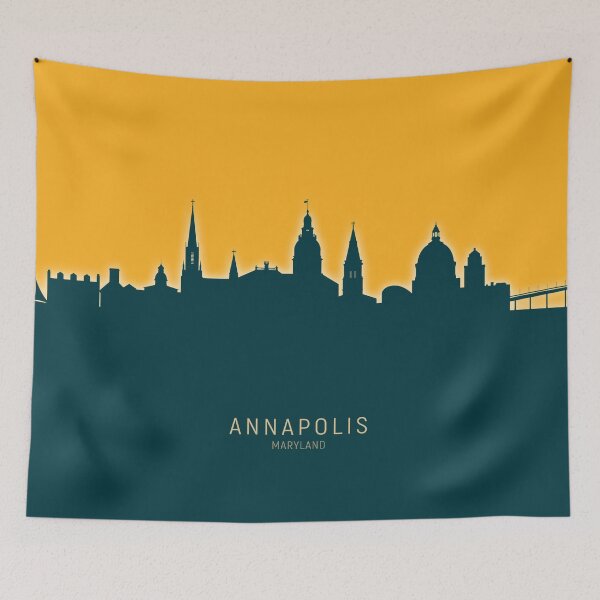 Item preview, Annapolis Maryland Skyline designed and sold by ArtPrints.