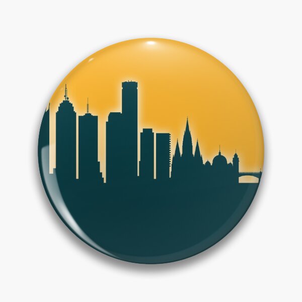 Item preview, Melbourne Australia Skyline designed and sold by ArtPrints.