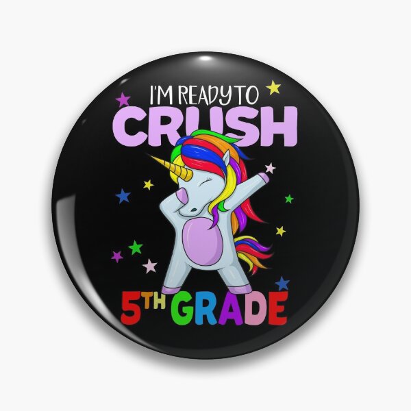 Item preview, Crush 5th Grade Dabbing Unicorn Girls Back To School Shirt Gear designed and sold by DynamicDesign.