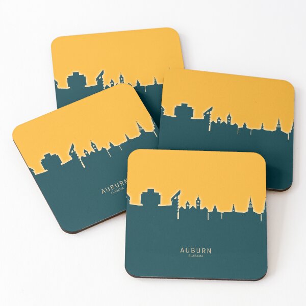 Item preview, Auburn Alabama Skyline designed and sold by ArtPrints.