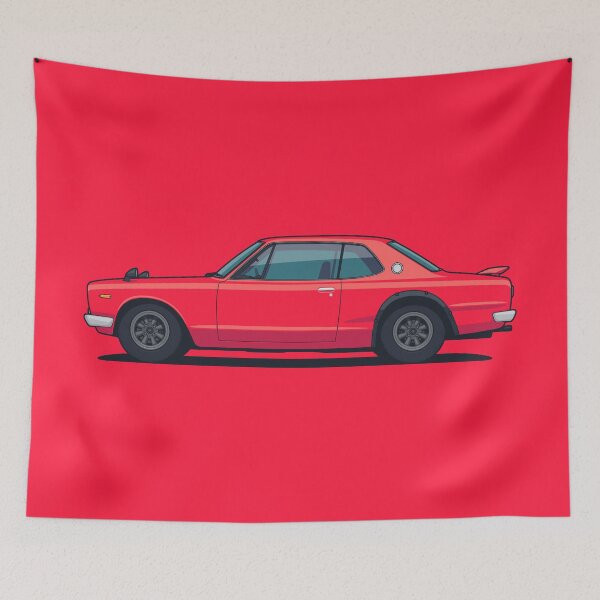 Item preview, KPGC10 GT-R Hakosuka - Red designed and sold by VoodooCircus.
