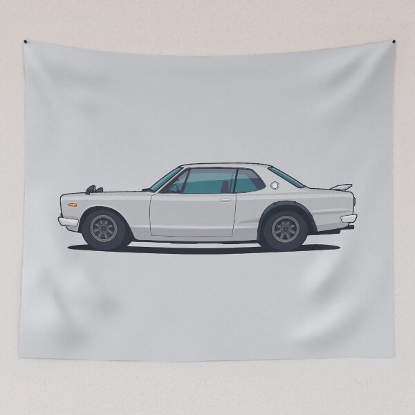 Item preview, KPGC10 GT-R Hakosuka - Silver designed and sold by VoodooCircus.