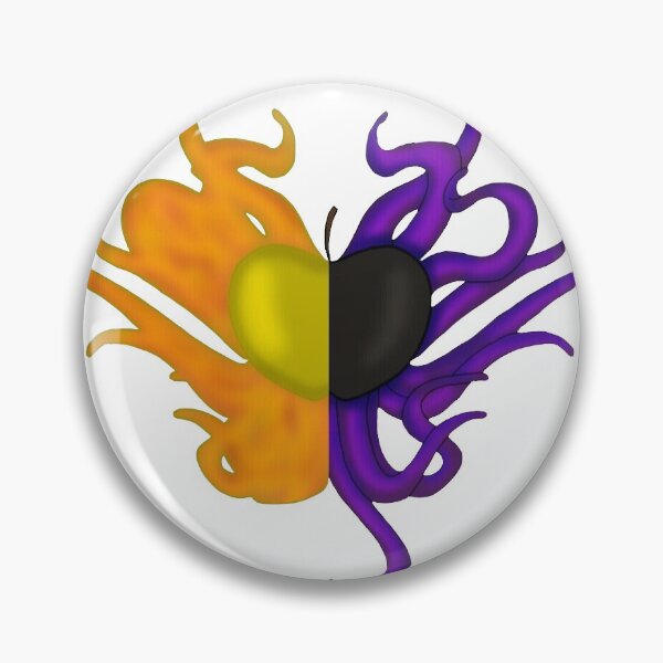 Item preview, DreamTale Apple Emblem designed and sold by MewMewBomb.