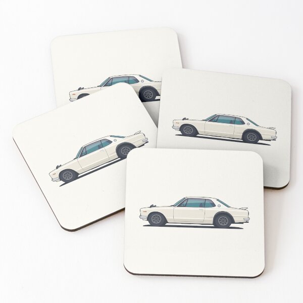 Item preview, KPGC10 GT-R Hakosuka - White designed and sold by VoodooCircus.