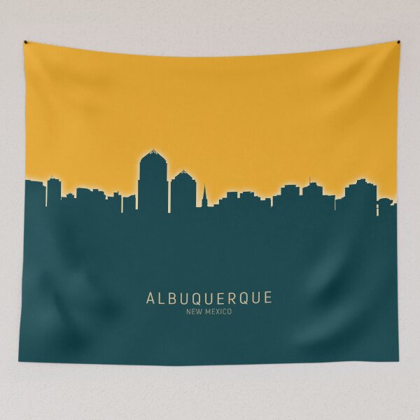 Item preview, Albuquerque New Mexico Skyline designed and sold by ArtPrints.