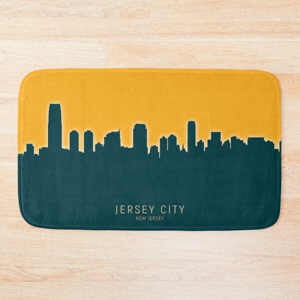 Artikelvorschau, Skyline von Jersey City, New Jersey entworfen und verkauft von ArtPrints.