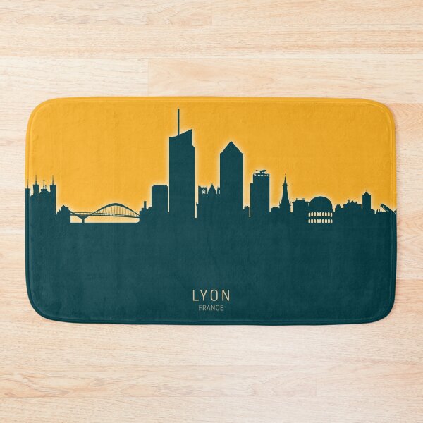 Item preview, Lyon France Skyline designed and sold by ArtPrints.