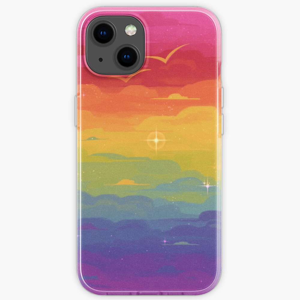 Pride Skies (Gay) iPhone Case