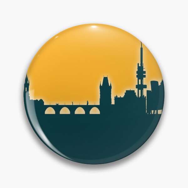 Artikelvorschau, Prague (Praha) Czech Republic Skyline entworfen und verkauft von ArtPrints.