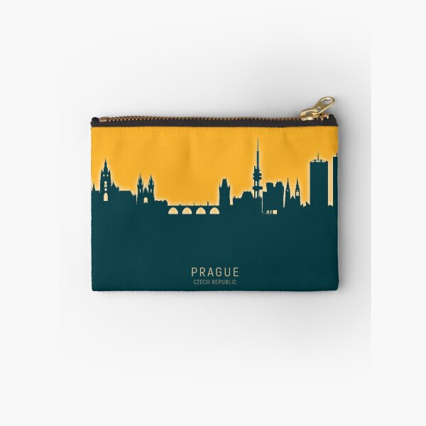 Item preview, Prague (Praha) Czech Republic Skyline designed and sold by ArtPrints.