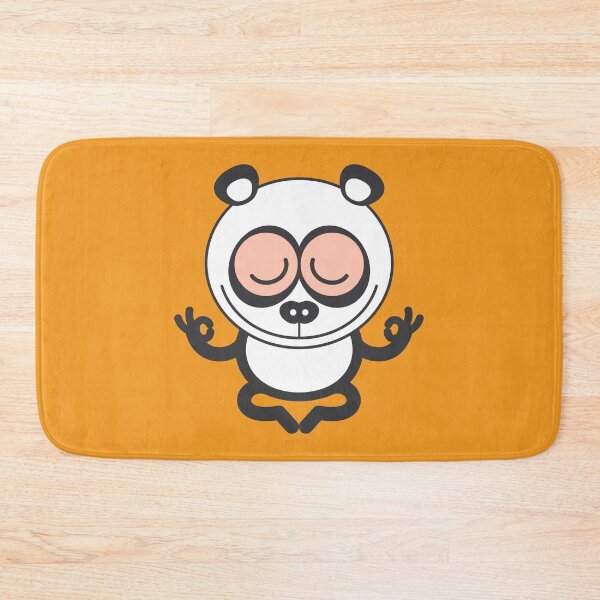 Item preview, Cool panda bear meditating with great wisdom and devotion designed and sold by Zoo-co.