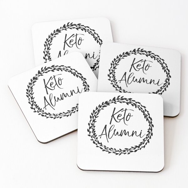 Item preview, Keto Alumni Flower Circle Funny Keto Quote designed and sold by TNDesignStudio.