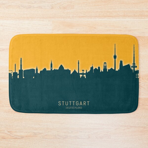 Item preview, Stuttgart Germany Skyline designed and sold by ArtPrints.