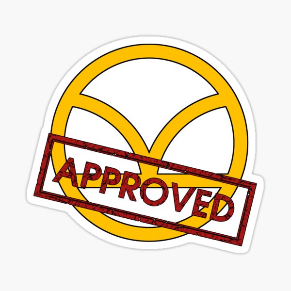 Kingsman Approved Sticker