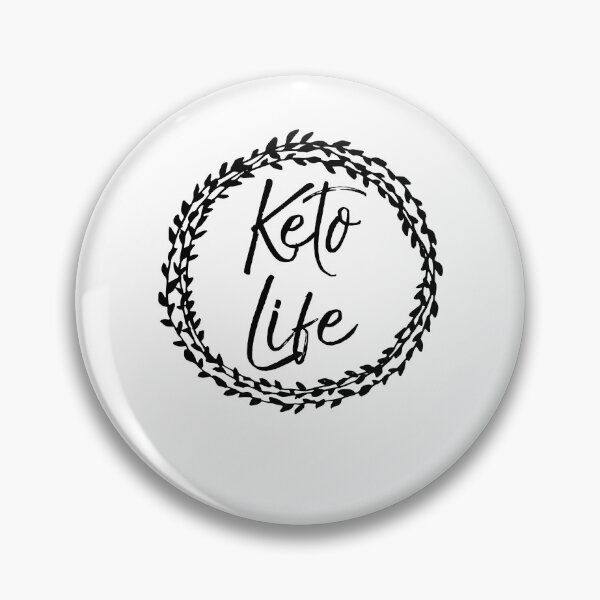 Artikelvorschau, Keto Life Flower Design Funny Keto Quote entworfen und verkauft von TNDesignStudio.