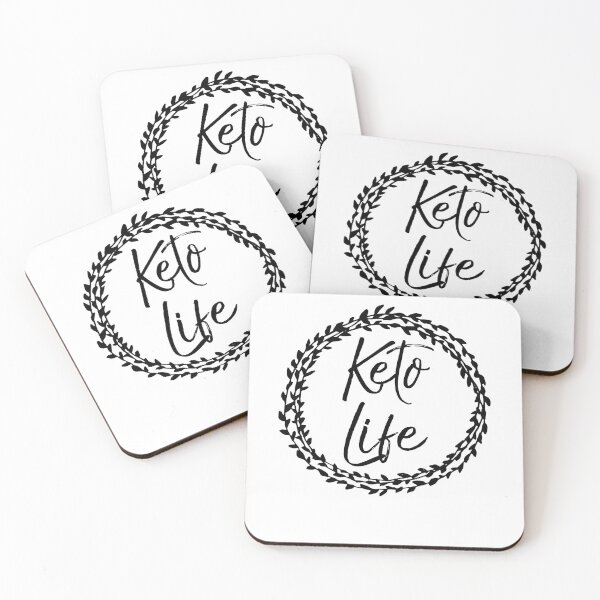 Item preview, Keto Life Flower Design Funny Keto Quote designed and sold by TNDesignStudio.