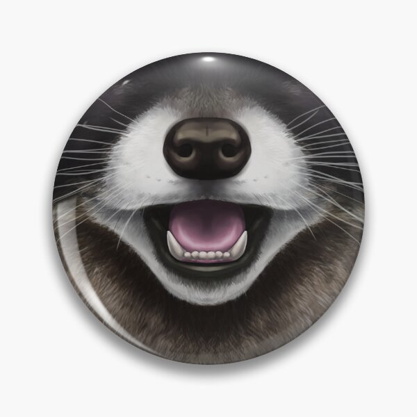 Item preview, Raccoon Face  designed and sold by SidianArts.