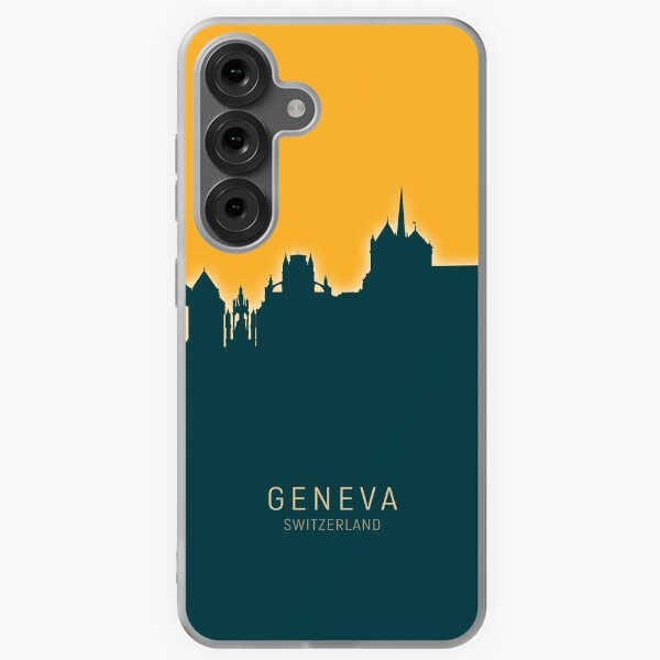 Item preview, Geneva Switzerland Skyline designed and sold by ArtPrints.
